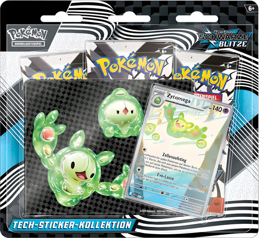 3er blister Schwarze blitze