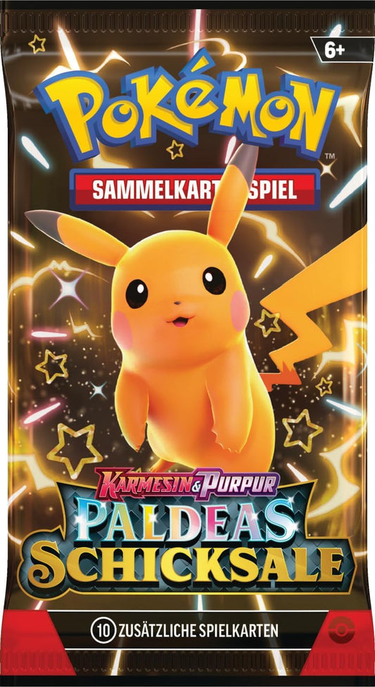 Pkm Paldeas Schicksale Einzelbooster Deutsch