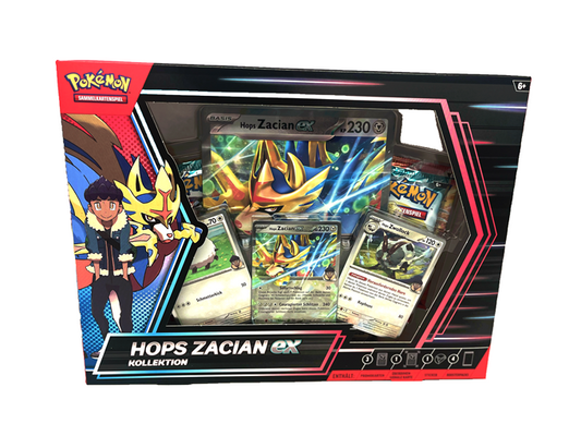 Pokémon TCG: Hops Zacian EX Kollektion (DE)