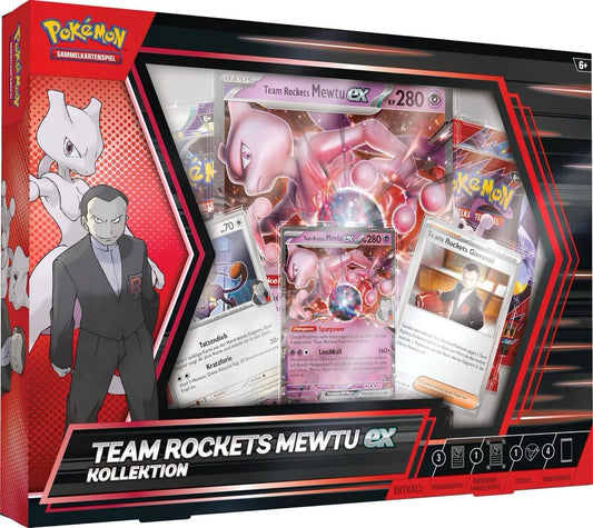 Team rocket mewtu ex kolletion